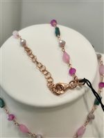 Collana Venerio Donna in Argento Cristallo DAV - DAV